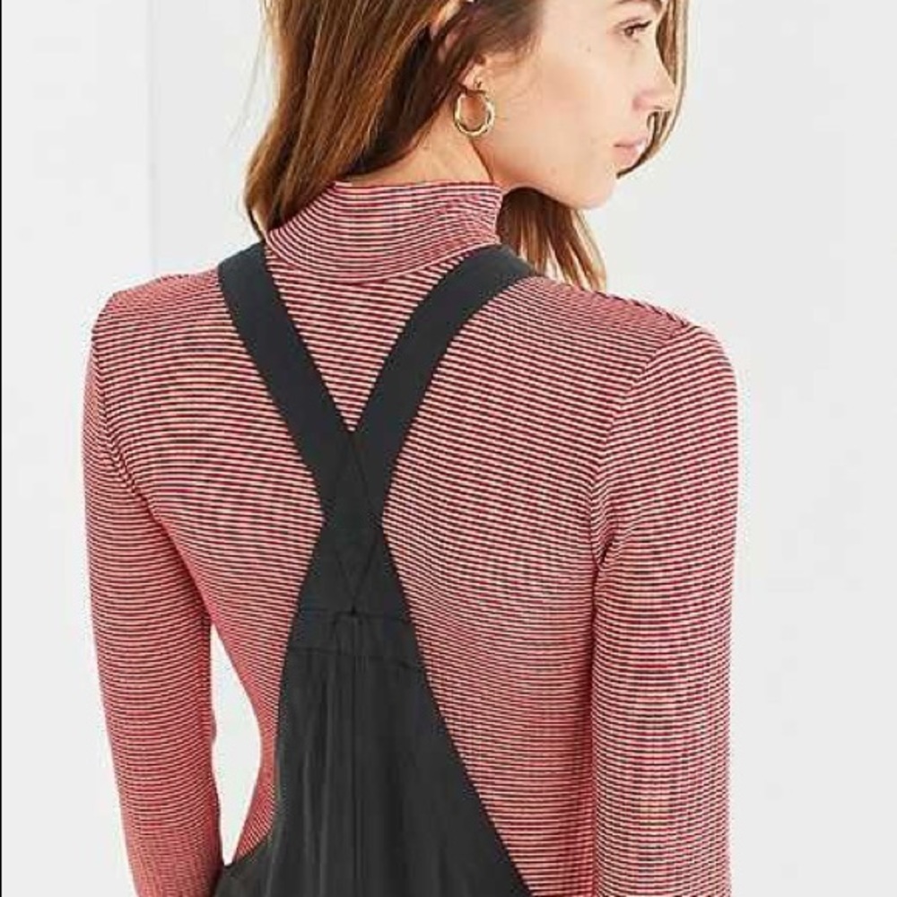 Urban Outfitters Apron Romper in Gray